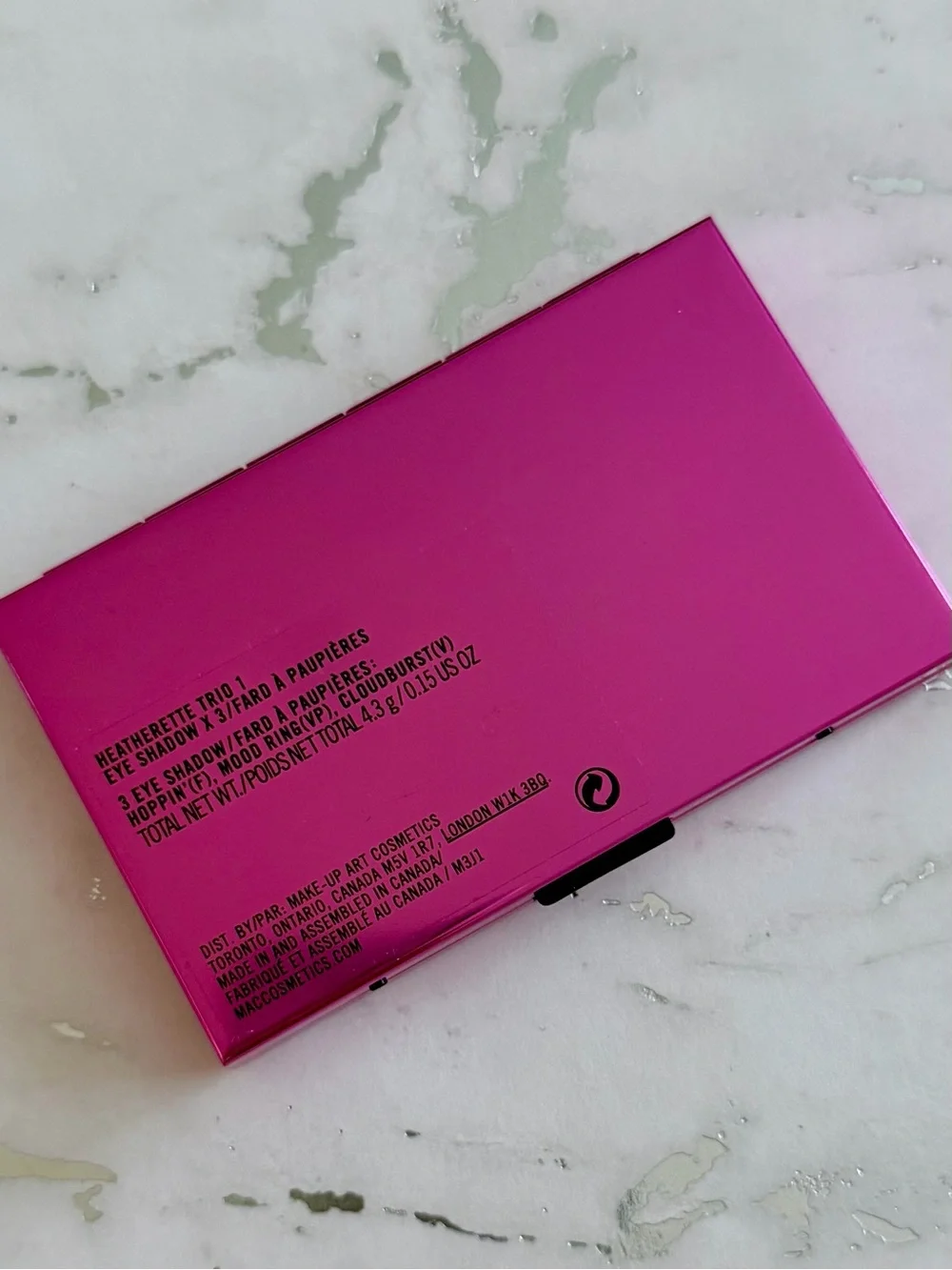 BNIB MAC Cosmetics Heatherette Limited Edition Eye Shadow Trio RARE & HTF!!!